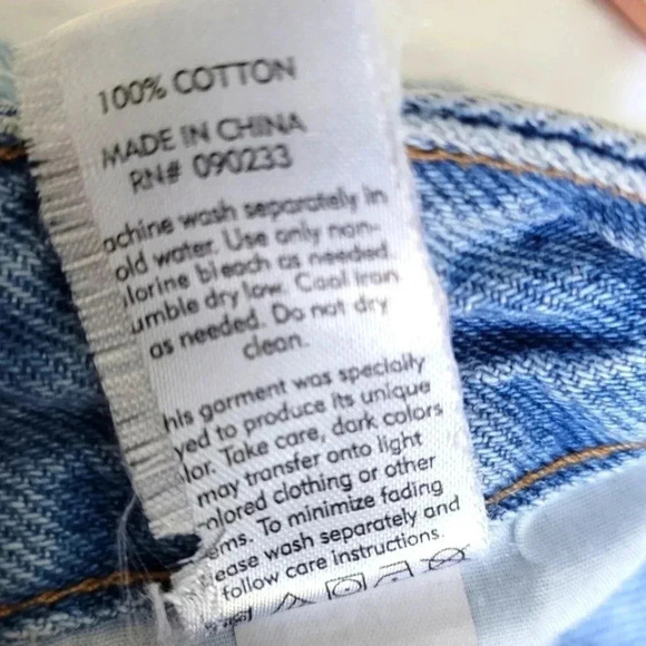 PACSUN Distressed Ripped Jeans Womens 27 - Picture 8 of 9